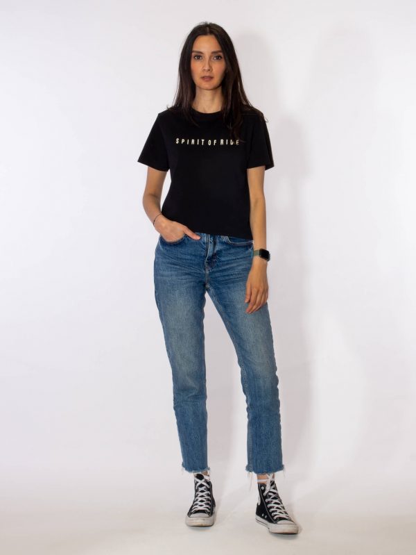 SPIRIT OF RIDE TEXT CREW T-SHIRT