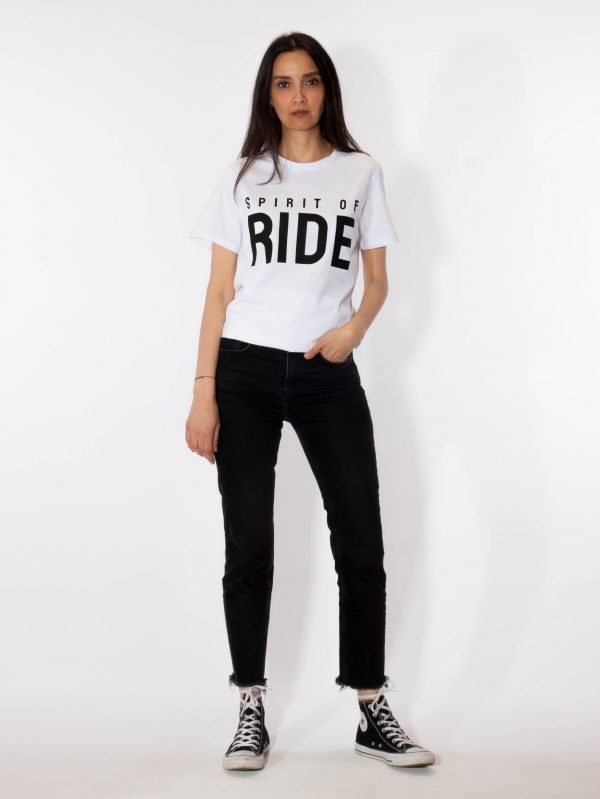 SPIRIT OF RIDE BIG LOGO CREW T-SHIRT
