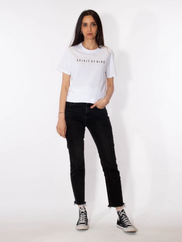 SPIRIT OF RIDE TEXT CREW T-SHIRT